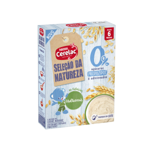 7305201 CERELAC SeleЗ╞o da Natureza 0 AЗгcares Multicereais 180g