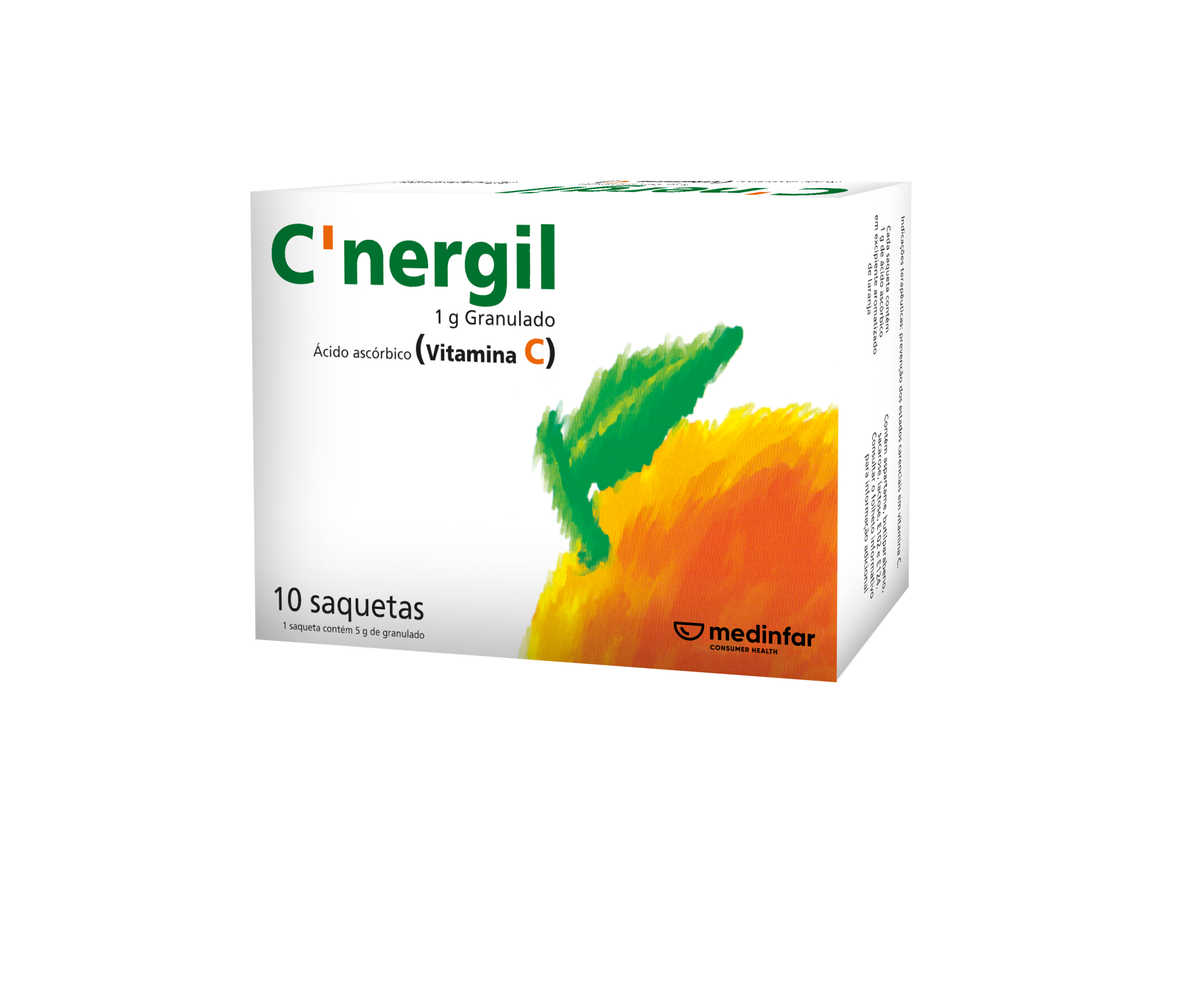 C'Nergil, 1000 mg x 10 solução oral saquetas