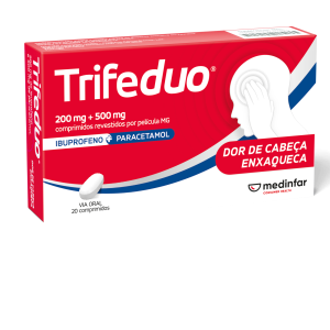 Trifeduo 200 mg + 500 mg Blister 20 Comprimidos Revestidos
