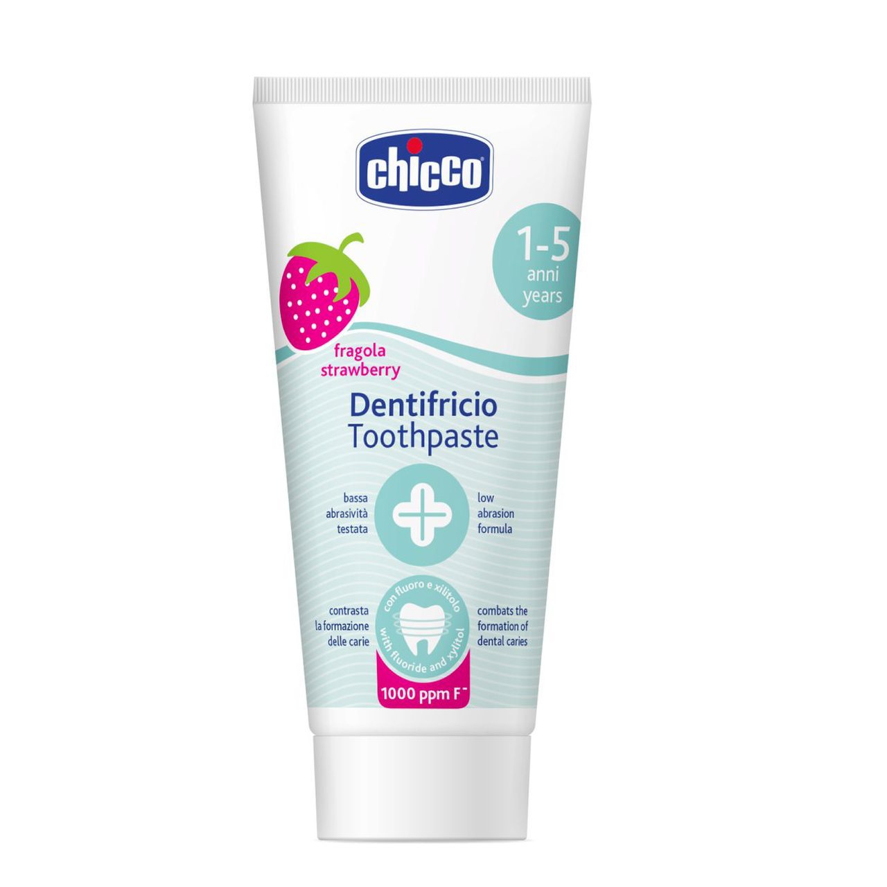 Chicco Pasta Dentes Morango 12m+