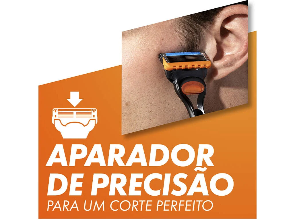 Gillette Fusion 5 Carregador X4 2 Gillette Fusion 5 Carregador X4 - Image 2