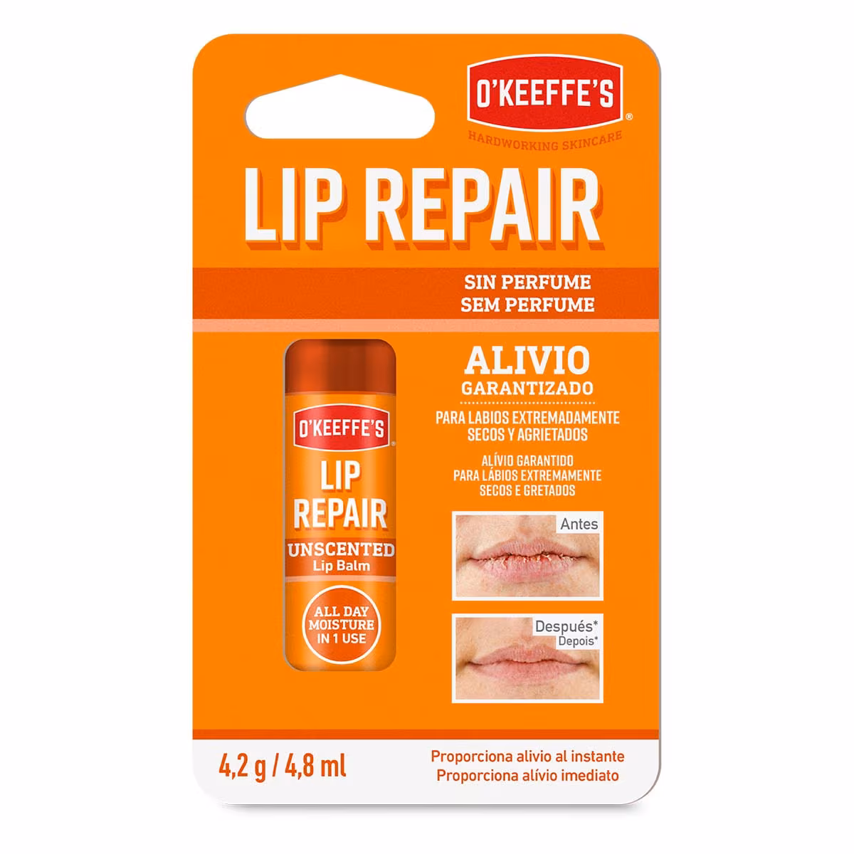 Okeeffes Lip Repair Stick Sem Perfume 4,2g