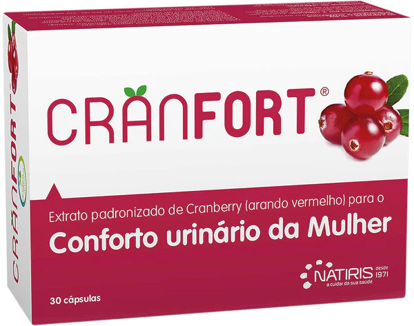 Cranfort Cápsulas - Solução natural para o conforto urinário da mulher