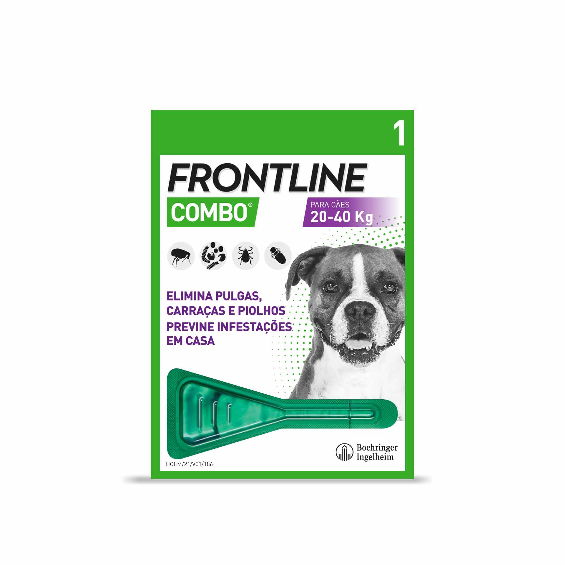 Frontline Combo Sol Cao 20-40Kg 2,68Ml