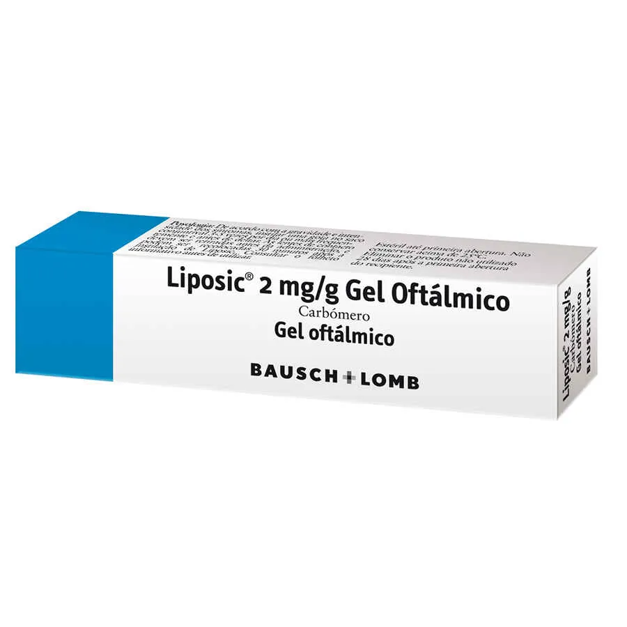 Liposic, 2 mg/g-10 g x 1 gel oftálmico bisnaga