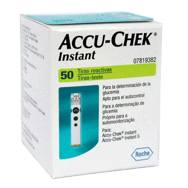Accu-Chek Instant Tiras Sangue Glicose x50