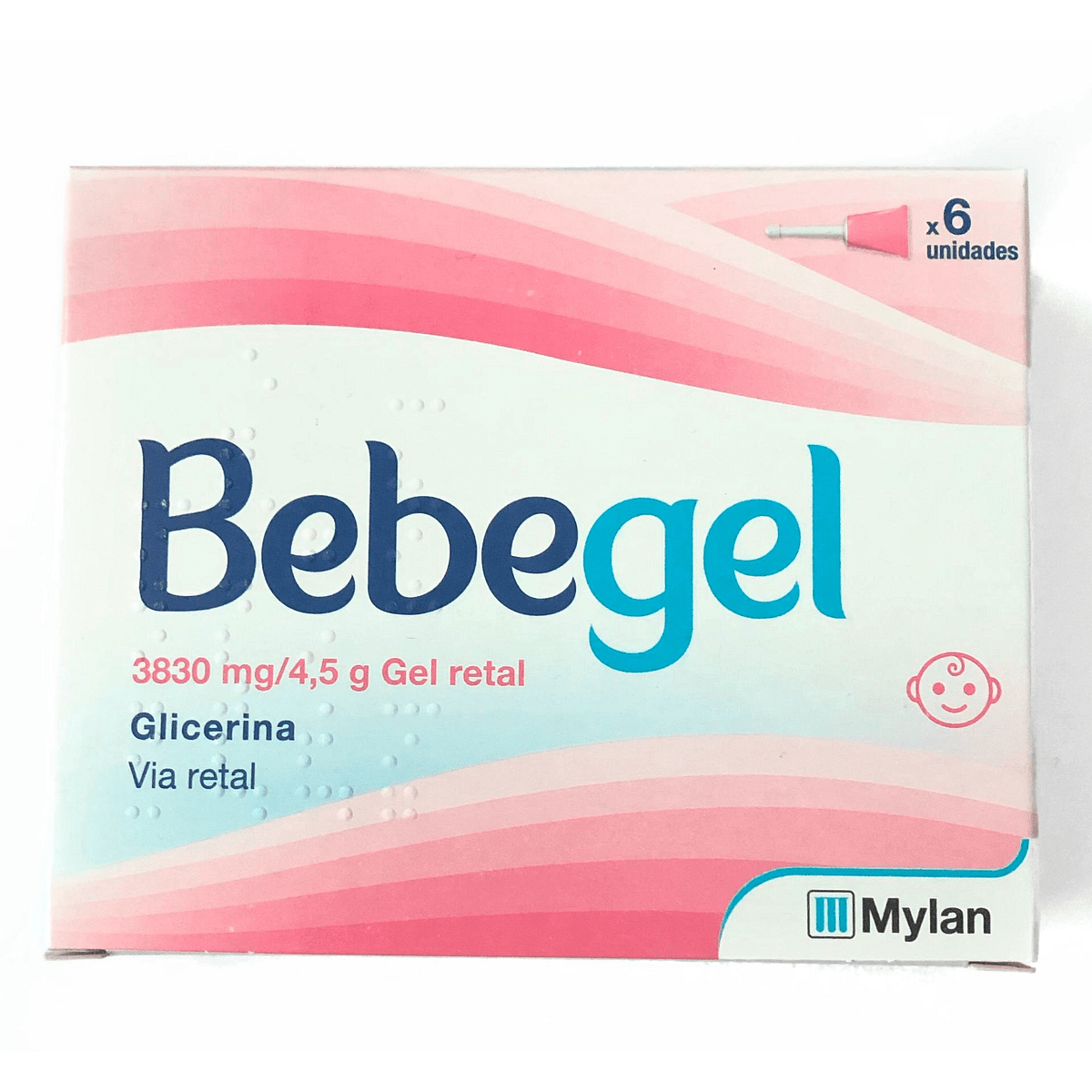 Bebegel 3830mg/4,5g 6 Bisnagas Gel Rectal 1 Bebegel 3830mg/4,5g 6 Bisnagas Gel Rectal