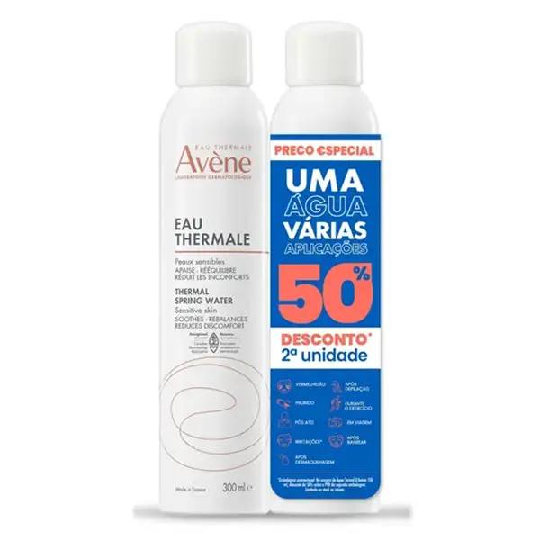 Avène Agua Termal 300ml Pack Duplo 1 Avène Agua Termal 300ml Pack Duplo