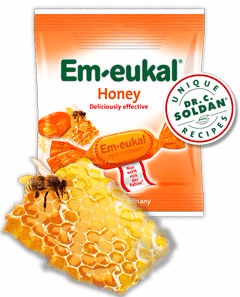 Em-Eukal Mel Rebuçados C/Recheio Tosse 50g reb