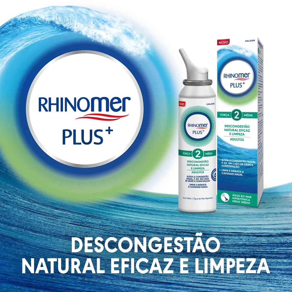Rhinomer Plus Força 2 Média 125ml