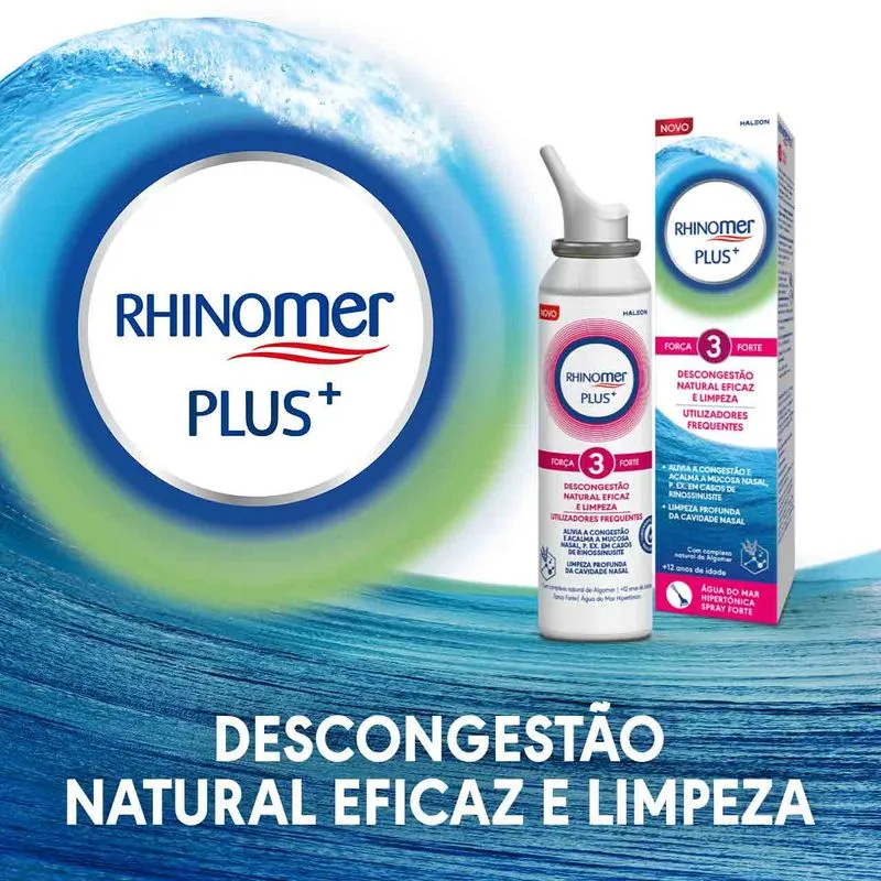 Rhinomer Plus Força 3 Forte 125ml