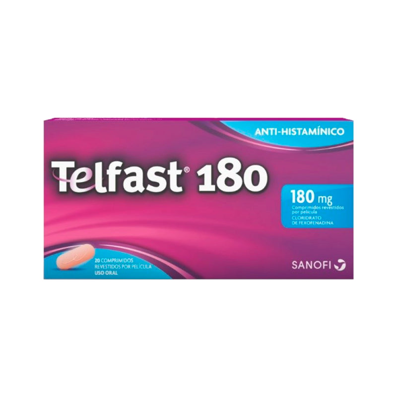 Telfast 180mg 20 Comprimidos