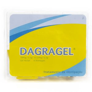 Dagragel (6,5 g), 0,078/5,532 g  6 Gel Rectal Bisnaga