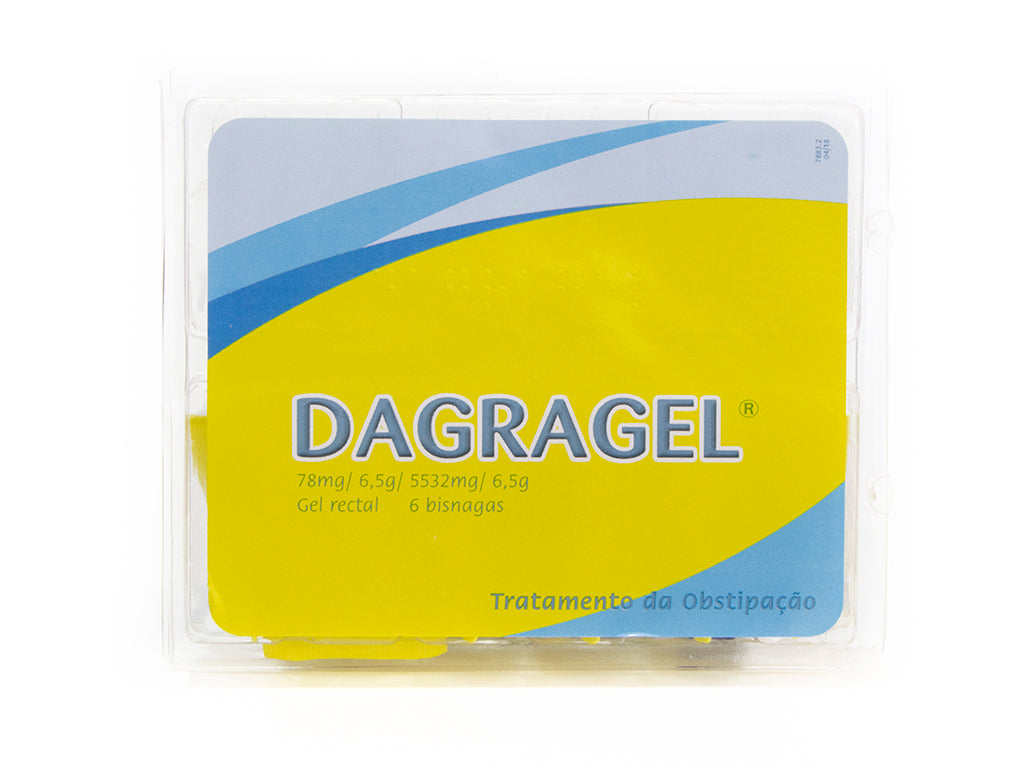 Dagragel (6,5 g), 0,078/5,532 g  6 Gel Rectal Bisnaga