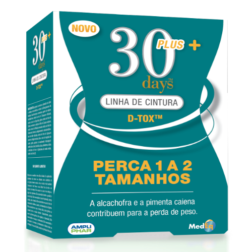 30Days Plus Linha Cintur D-Tox CompX120