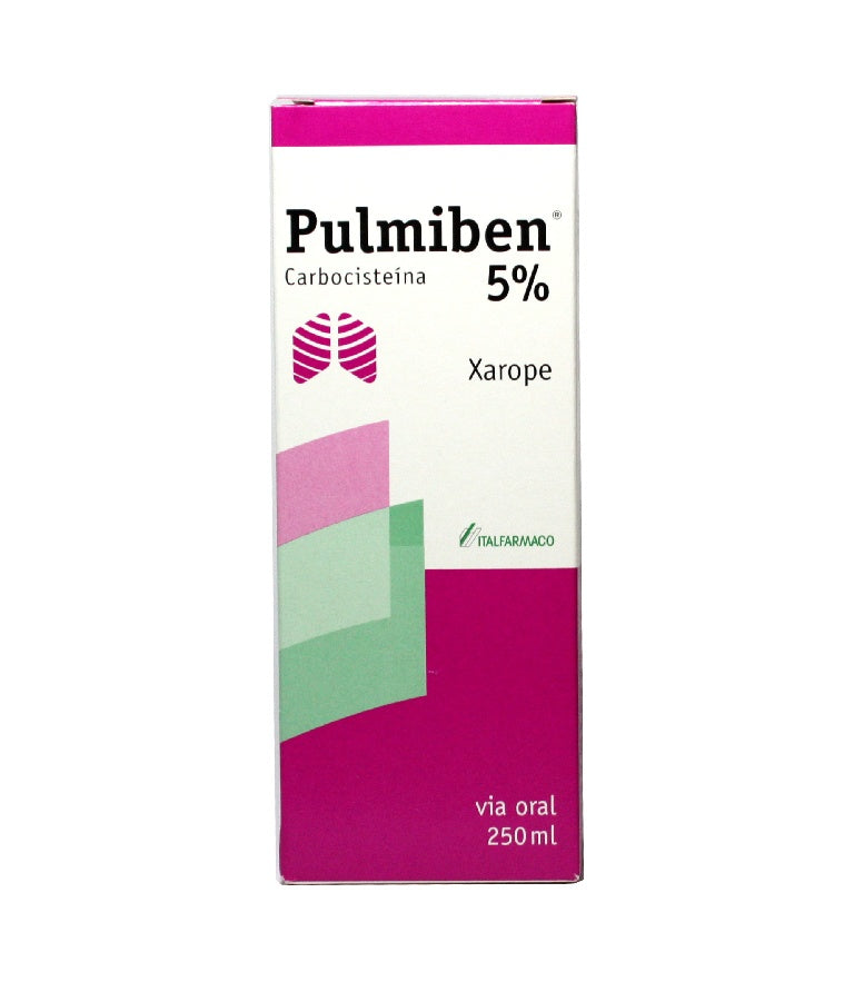Pulmiben 5%, 50 mg/mL-250 mL x 1 xar mL