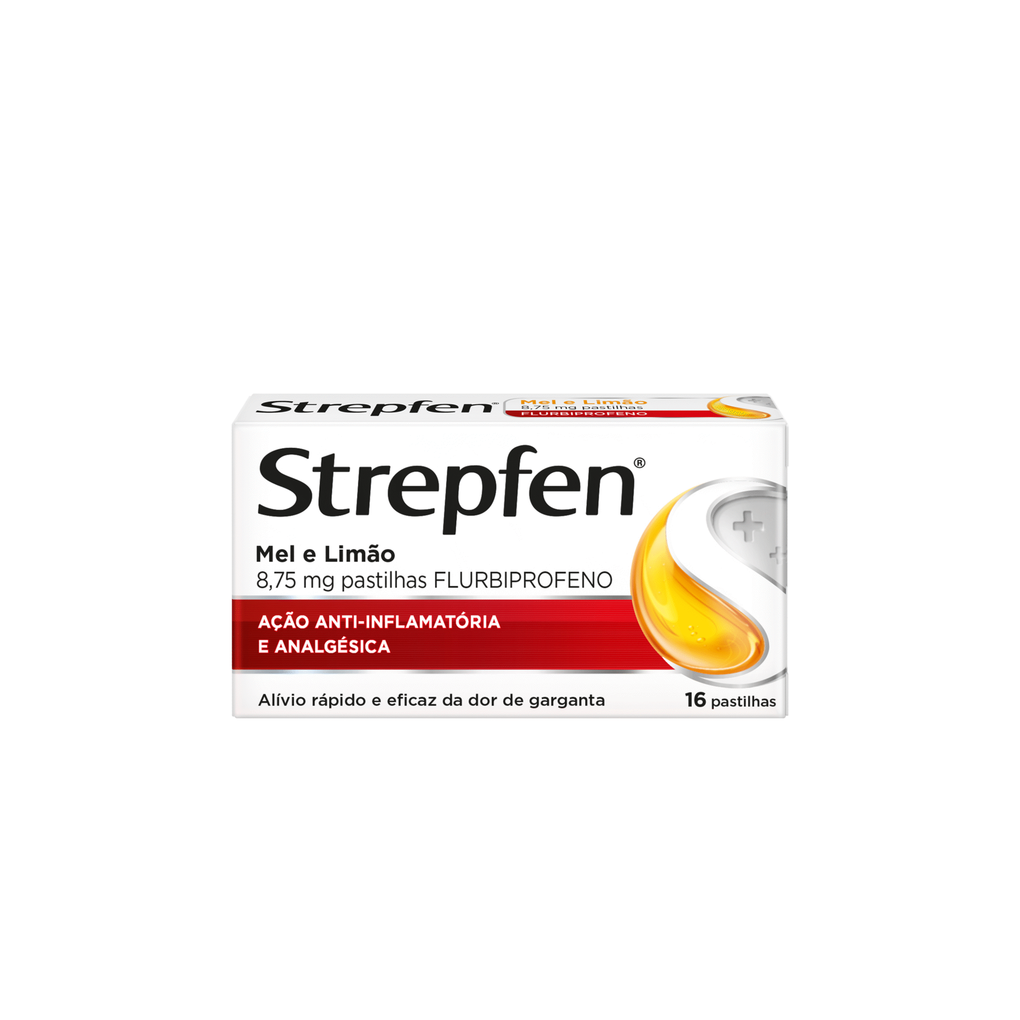 Strepfen Mel e Limão 8,75 mg 16 Pastilhas