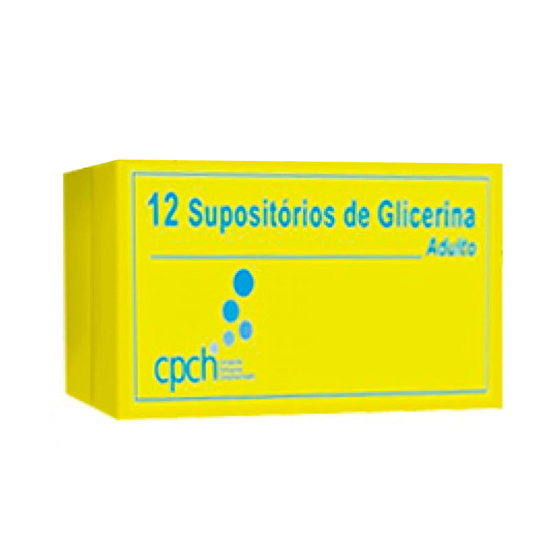Supositórios de Glicerina (F.P.) Adulto, 1970 mg x 12 sup