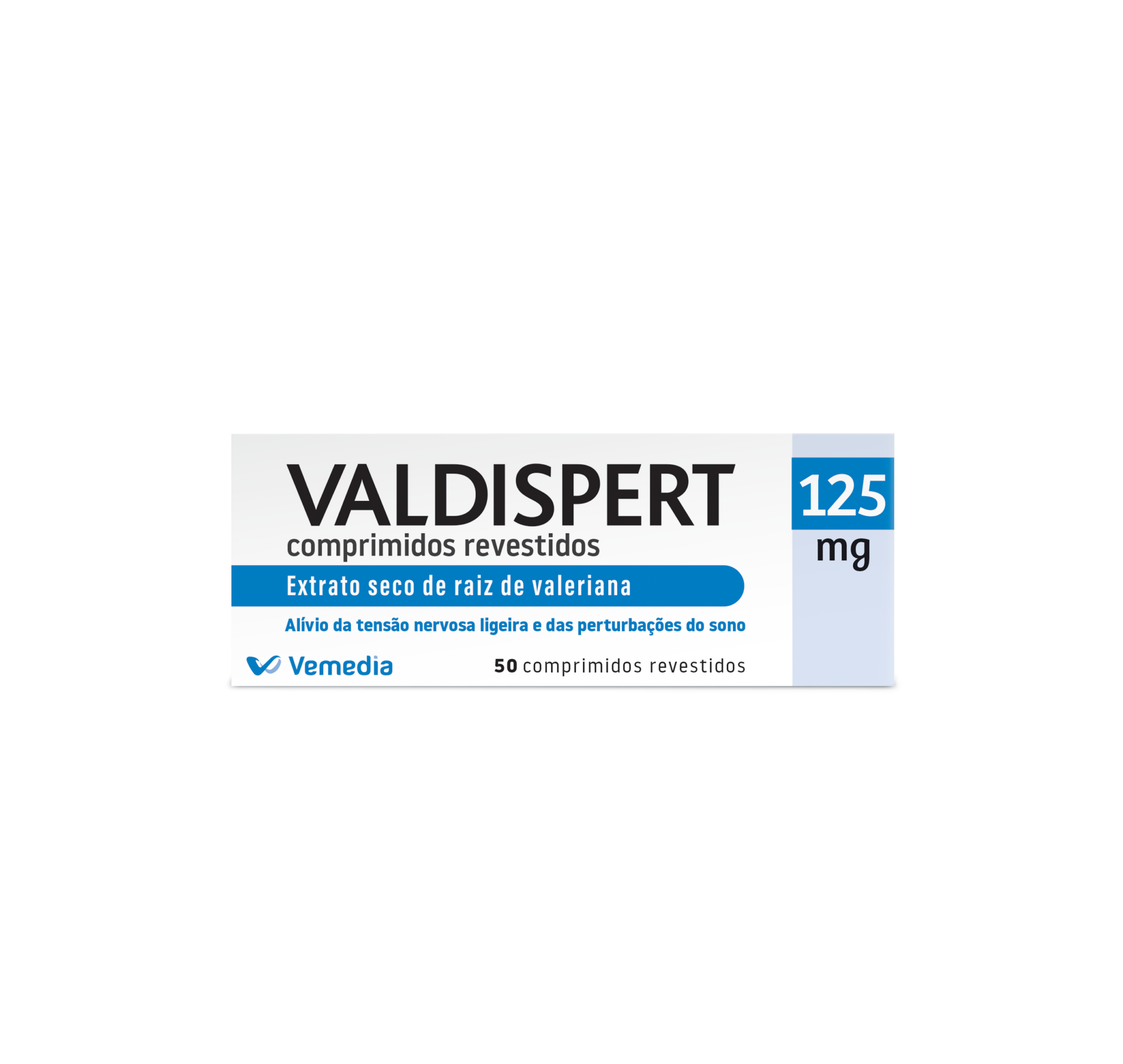 Valdispert 125 mg 50 Comprimidos Revestidos
