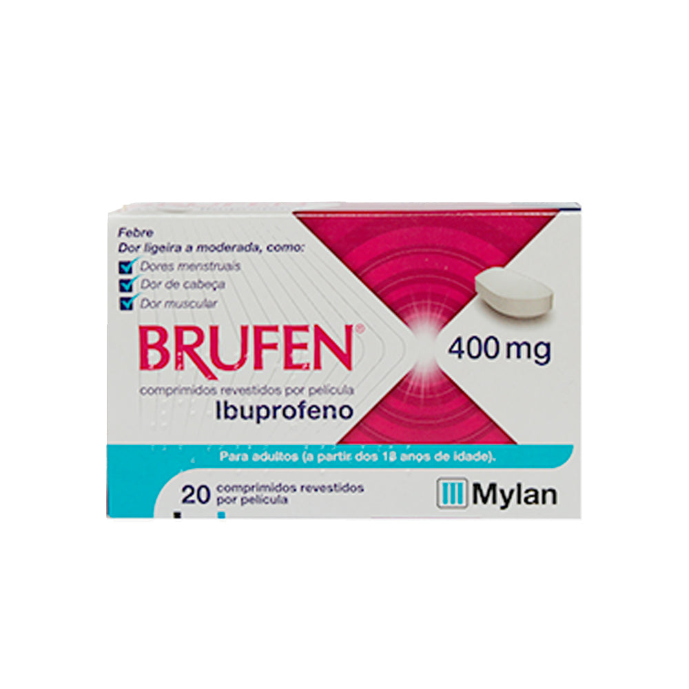 Brufen 400mg 20 Comprimidos Revestidos 1 Brufen 400mg 20 Comprimidos Revestidos