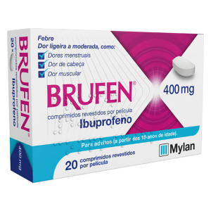Brufen 400mg 20 Comprimidos Revestidos