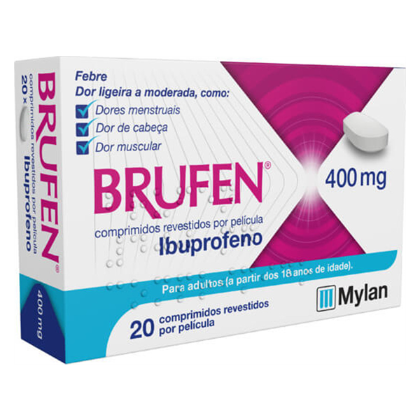 Brufen 400mg 20 Comprimidos Revestidos