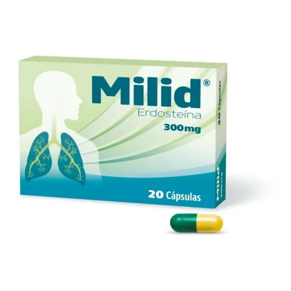 Milid  300 mg Blister 20 Unidades Cápsulas