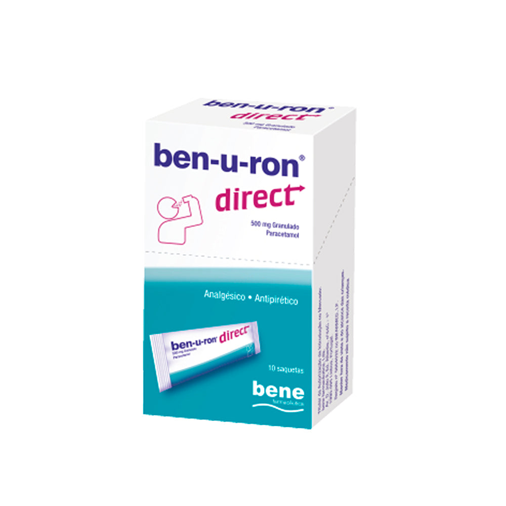 Ben-u-ron Direct 500mg 10 Saquetas