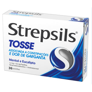 Strepsils Tosse, 1,2/0,6 mg x 36 pst