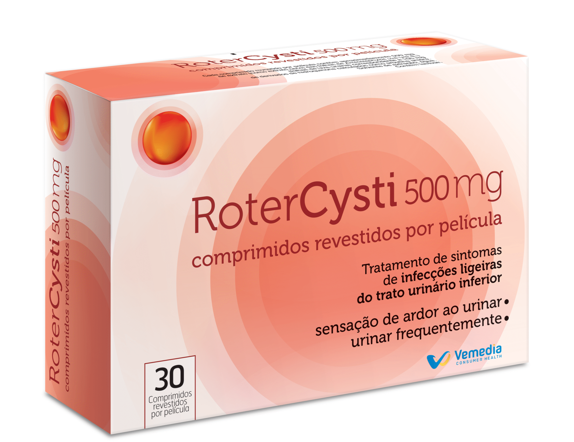 RoterCysti 500mg 30 Comprimidos