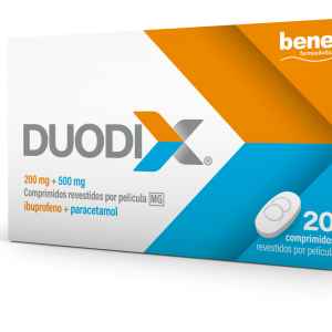 Duodix 200 Mg + 500 Mg 20 Comprimidos