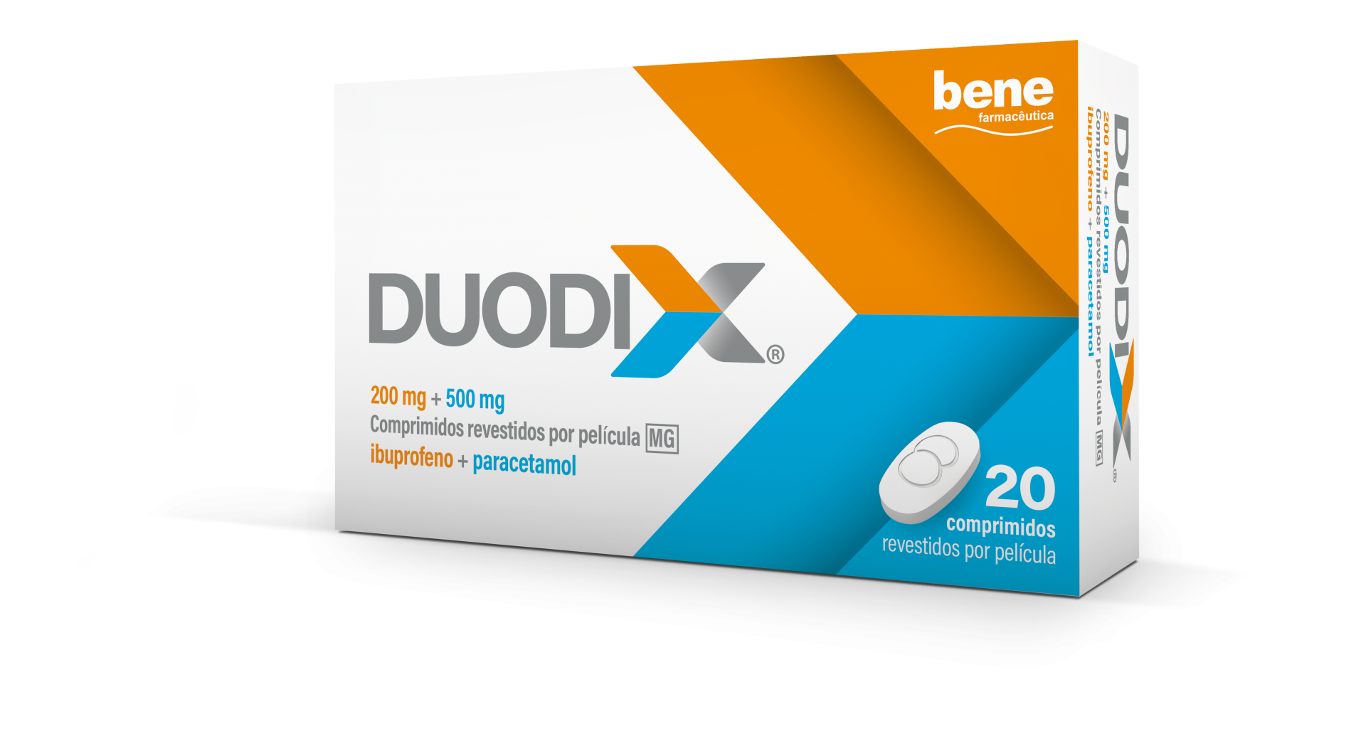 Duodix 200 Mg + 500 Mg 20 Comprimidos