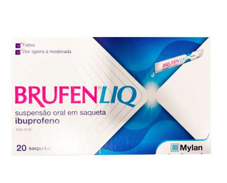 Brufen Liq , 200 mg/10 ml 20 Saqueta 10 ml Susp oral 1 Brufen Liq , 200 mg/10 ml 20 Saqueta 10 ml Susp oral