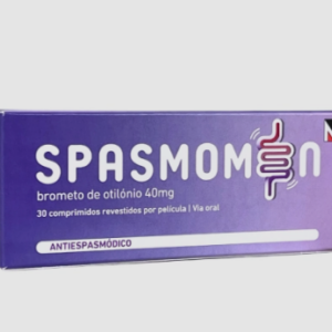 Spasmomen , 40 mg Blister 30 Unidade(s) Comprimidos revestidos pelicula 4 5895826 spasmomen 40 mg blister 30 unidades comprimidos revestidos pelicula