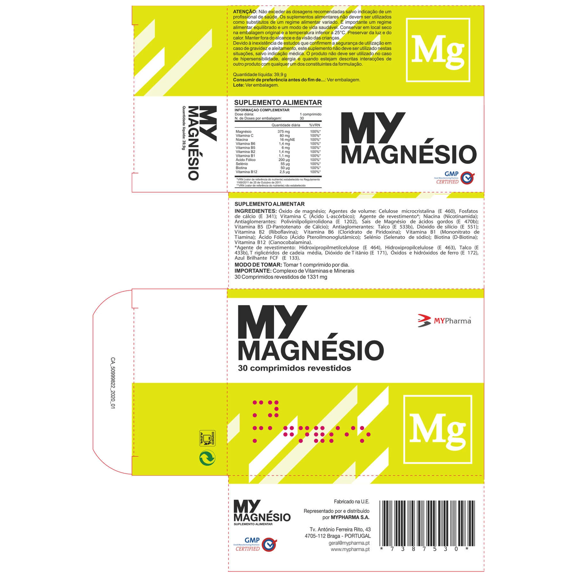 My magnésio 30 Comprimidos - Image 2