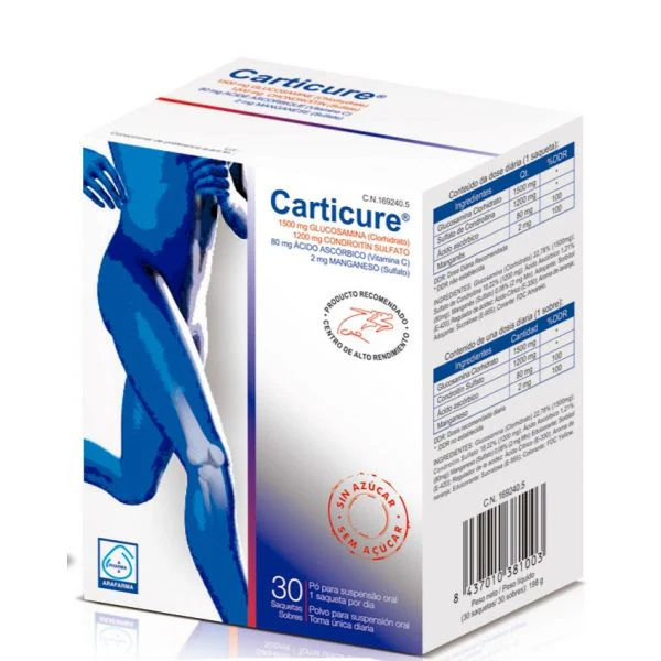 Carticure Plus Saq Po X30 pó sol oral saq