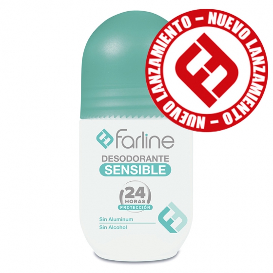 Farline Desodorizante Pele Sensível Roll-On 50ml