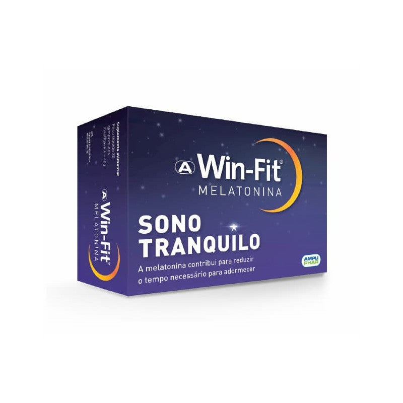 Win-Fit Melatonina 60 Comprimidos Mastigáveis 1 Win-Fit Melatonina 60 Comprimidos Mastigáveis
