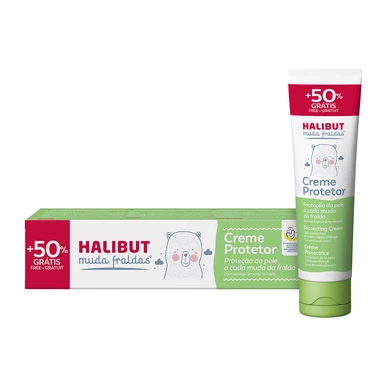 Halibut Muda Fralda Creme 100g com Oferta de 50%
