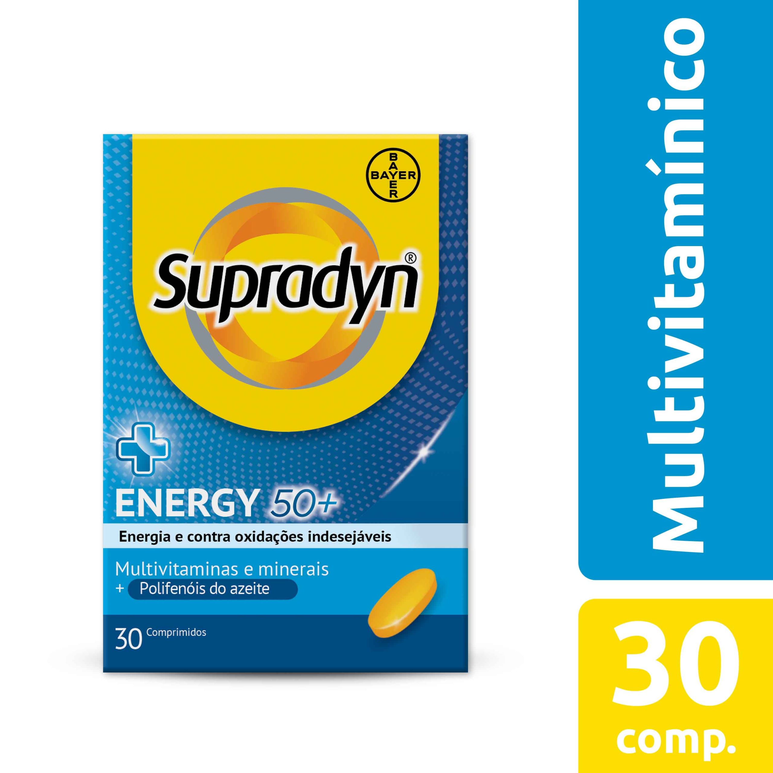 Supradyn Energy 50+ 30 Comprimidos
