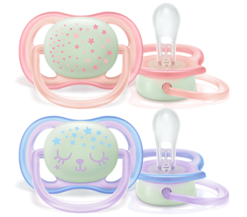 Philips Avent Ult Air Dec Chup 0-6M Girlx2