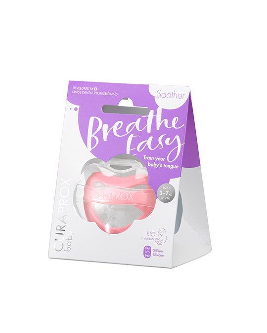 Curaprox Baby Chup Silic Rosa T0