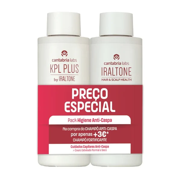 KPL Plus by Iraltone Pack - Champô Fortificante + Champô Anticaspa