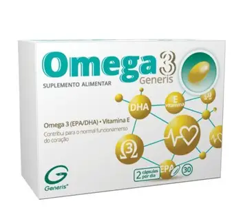 Omega 3 Generis Cápsulas X 30