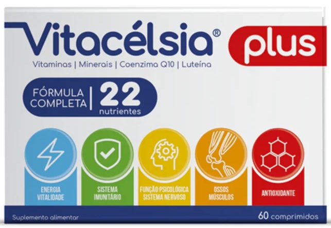 Vitacelsia Pl Q10 Comp Magnesio+Q10 X 60 comps 1 Vitacelsia Pl Q10 Comp Magnesio+Q10 X 60 comps