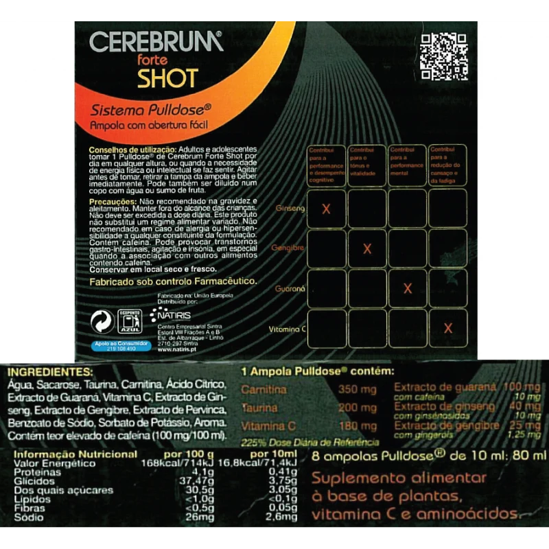 Cerebrum Forte Shot x 8 Ampolas 2 Cerebrum Forte Shot x 8 Ampolas - Image 2