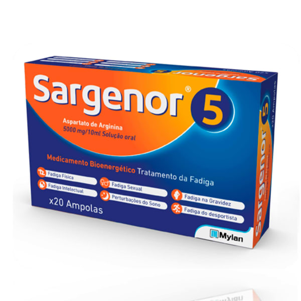 Sargenor 5 5000mg/10ml 20 Âmpolas