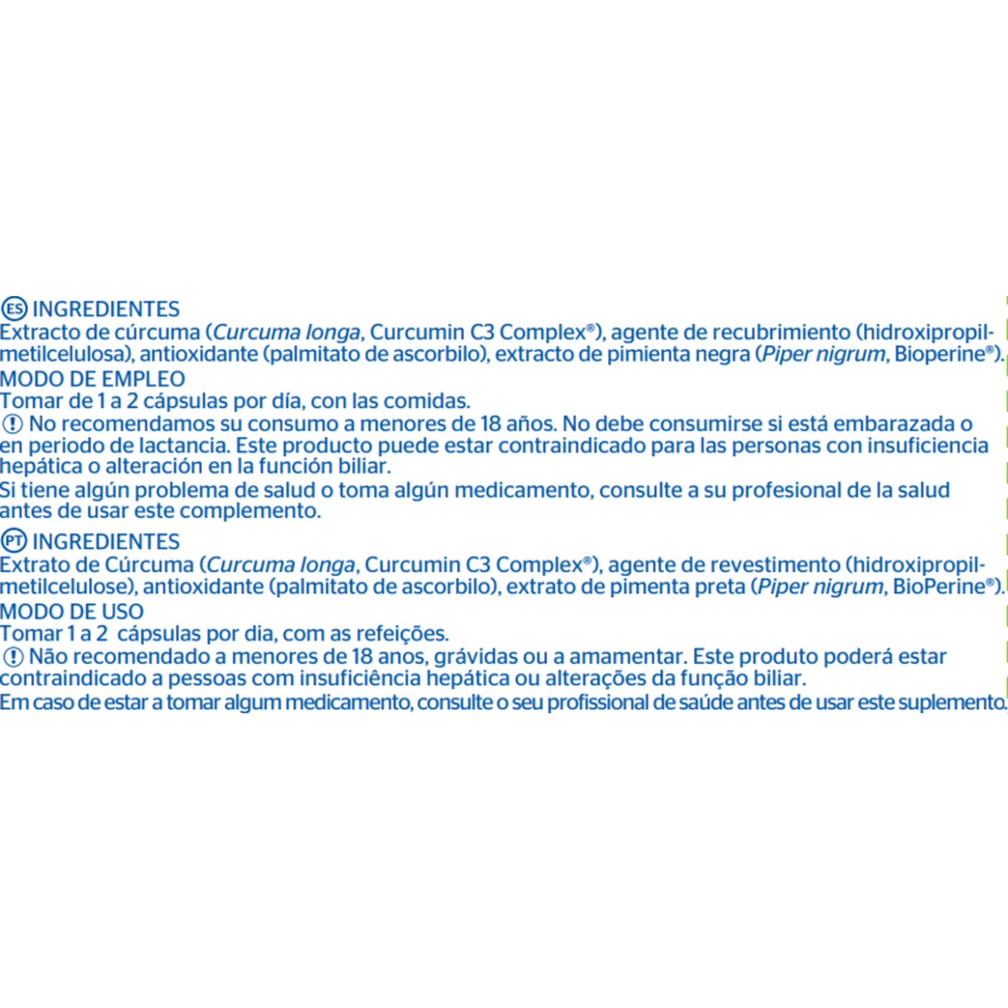 Pure Encapsulations Curcumina 60 Cápsulas - Image 3