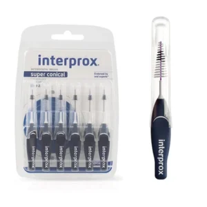 Interprox Escovilhão Super Conical x6 unidades 11 8486822 ESCOVAS DENTES SUPER CONICAL PHD 20 INTERPROX P 01