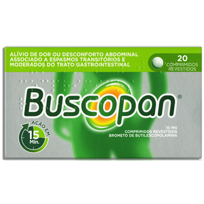 Buscopan 10mg 20 Comprimidos Revestidos
